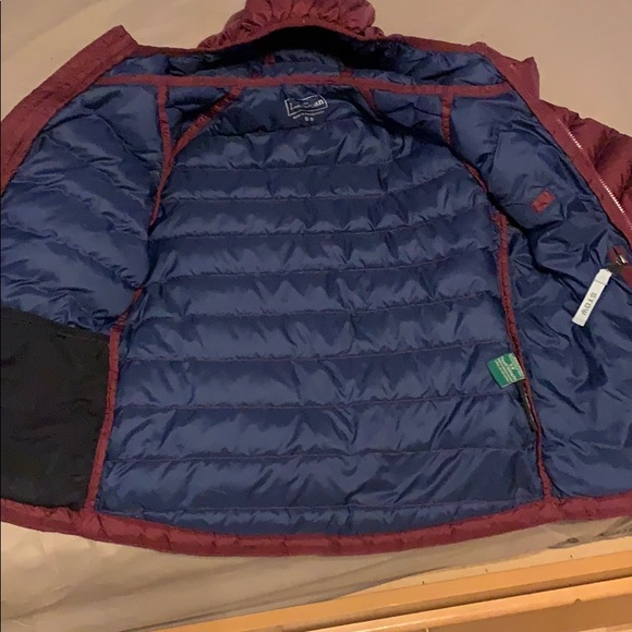 llbean packable coat